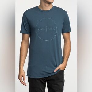 RVCA Men’s Flipped Perimeter Tri-Blend Burnout‎ T-Shirt 🔥